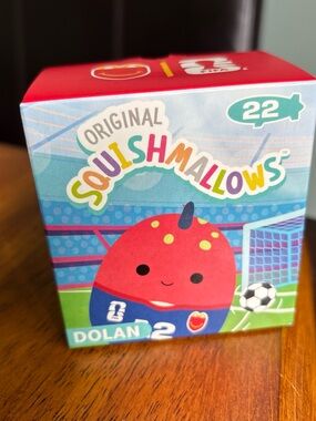 McDonald's Original Squishmallows Dolan Red Blue Green Collectible Toy